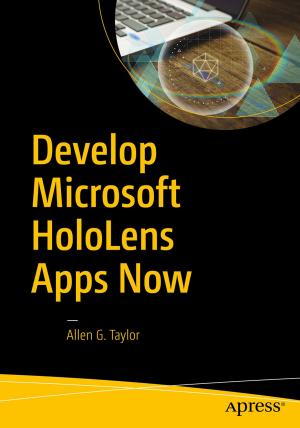 Book cover of Develop Microsoft HoloLens Apps Now