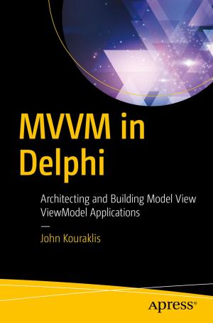 Cover of the book MVVM in Delphi by Jacob Zimmerman
