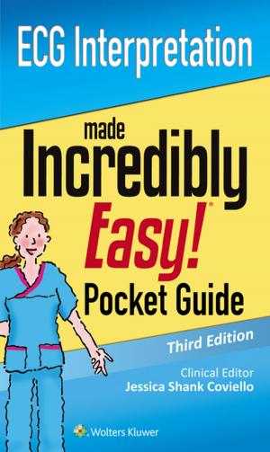 Cover of the book ECG Interpretation: An Incredibly Easy Pocket Guide by Tony Kelbrat