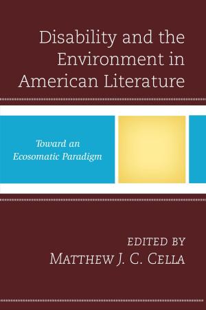 Cover of Disability and the Environment in American Literature