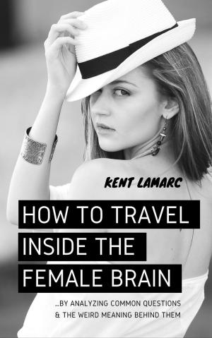 Cover of the book How to Travel Inside the Female Brain: …by Analyzing Common Questions and the Weird Meaning Behind Them by Gabriel Angelo