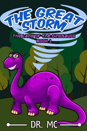 Book cover of The Land of the Dinosaurs 1