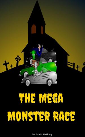 Book cover of The Mega Monster Race