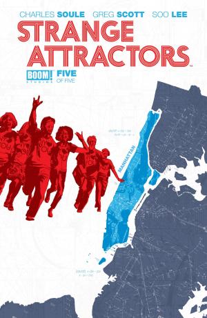 Cover of the book Strange Attractors #5 by Ryan North, Maddie Flores, Paul Mayberry, Noelle Stevenson, Eryk Donovan, Becca Tobin, Jake Lawrence