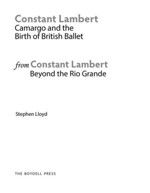 Cover of the book Constant Lambert by Julian Brown