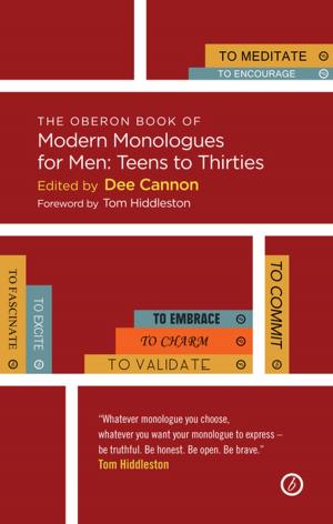 Cover of The Oberon Book of Modern Monologues for Men: Teens to Thirties