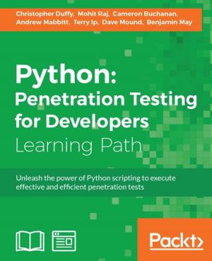Book cover of Python: Penetration Testing for Developers
