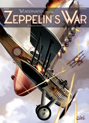 Cover of the book Wunderwaffen présente Zeppelin's war T02 by Philippe Cardona, Mathieu Mariolle