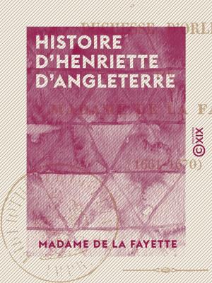 Book cover of Histoire d'Henriette d'Angleterre