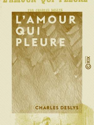 Cover of the book L'Amour qui pleure by Champfleury