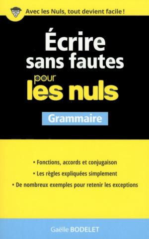 Cover of the book Ecrire sans fautes pour les Nuls by Jean-Joseph JULAUD