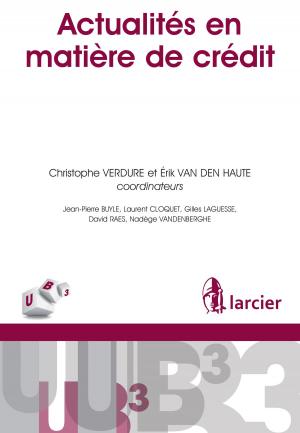 Cover of the book Actualités en matière de crédit by Gaston Vogel