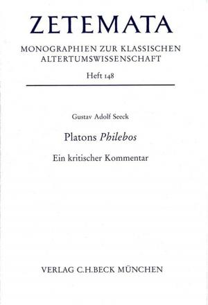 Cover of the book Platons Philebos by Volker Reinhardt