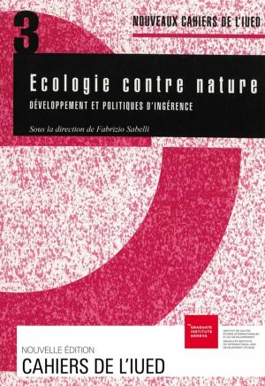 Cover of the book Écologie contre nature by Agnès Dormenval