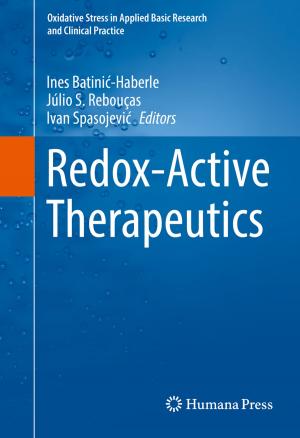 Cover of the book Redox-Active Therapeutics by Lina K. Blusch