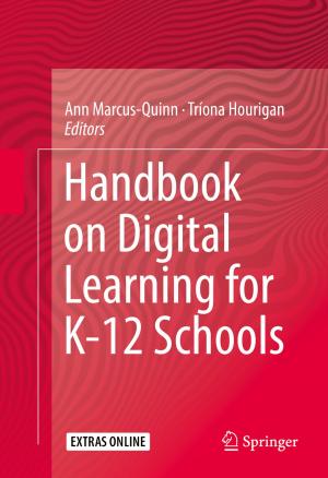 Cover of the book Handbook on Digital Learning for K-12 Schools by William Van Zyl