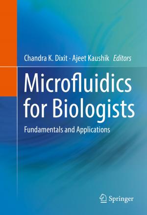 Cover of the book Microfluidics for Biologists by Martin Ledstrup
