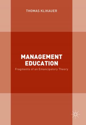 Cover of the book Management Education by Milton Mayfield, Jacqueline Mayfield