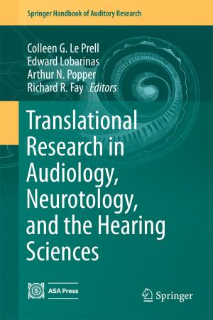 Cover of the book Translational Research in Audiology, Neurotology, and the Hearing Sciences by 
