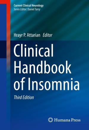 Cover of the book Clinical Handbook of Insomnia by Jay S. Treiman
