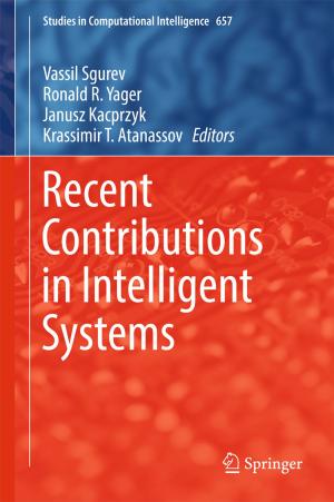 Cover of the book Recent Contributions in Intelligent Systems by Walter Leal Filho, Marina Kovaleva