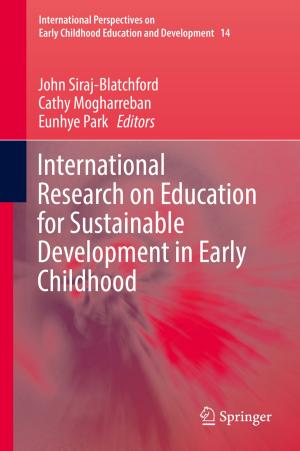 Cover of the book International Research on Education for Sustainable Development in Early Childhood by Andrew D. Miall