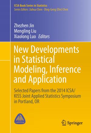 Cover of the book New Developments in Statistical Modeling, Inference and Application by Robert E. Wood