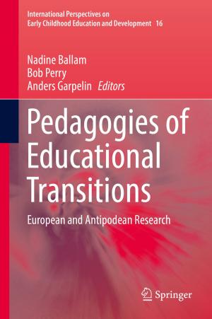 Cover of the book Pedagogies of Educational Transitions by Étienne Pardoux