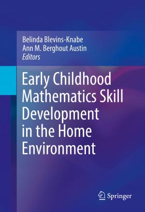 Cover of the book Early Childhood Mathematics Skill Development in the Home Environment by Guy Gilboa