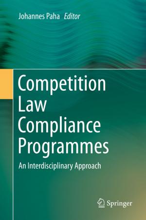 Cover of the book Competition Law Compliance Programmes by Carlo Batini, Monica Scannapieco