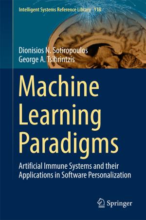 Cover of the book Machine Learning Paradigms by Nicholas Chamberlain Stone