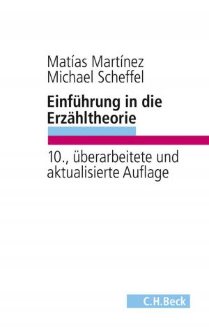 Cover of the book Einführung in die Erzähltheorie by Martin Strohmeier, Lale Yalçin-Heckmann