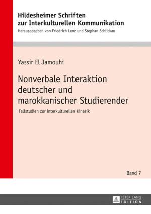 Cover of the book Nonverbale Interaktion deutscher und marokkanischer Studierender by Alexandra Isabelle Siedschlag