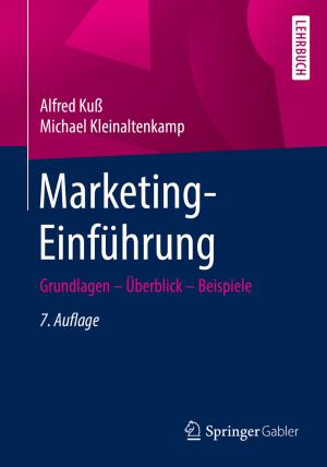 Book cover of Marketing-Einführung