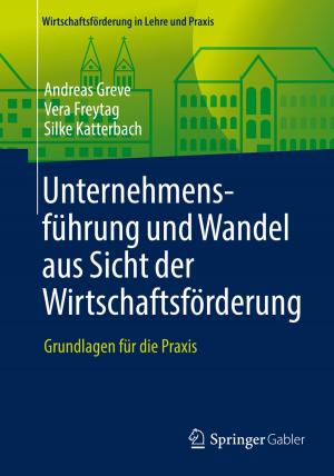 Cover of the book Unternehmensführung und Wandel aus Sicht der Wirtschaftsförderung by Oliver Errichiello, Arnd Zschiesche