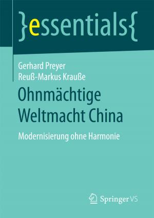 Cover of the book Ohnmächtige Weltmacht China by Andreas Witt