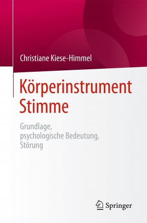 Cover of the book Körperinstrument Stimme by Thomas Sander, Michal-Constanze Müller