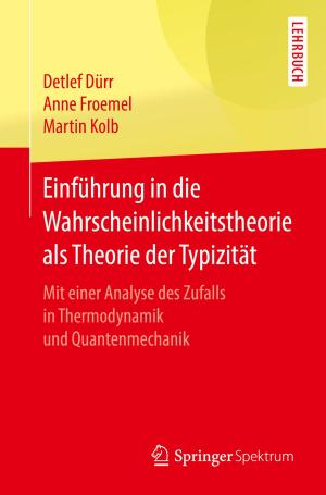 Cover of the book Einführung in die Wahrscheinlichkeitstheorie als Theorie der Typizität by Michel Petit