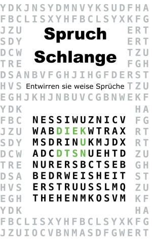 Cover of the book Spruchschlange by Friedrich Wegener, Brüder Grimm