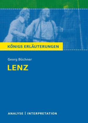 Cover of the book Lenz. Königs Erläuterungen. by Jenny Erpenbeck, Sabine Hasenbach