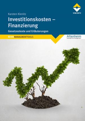 Cover of the book Investitionskosten - Finanzierung by Andreas Valet, Adalbert Braig