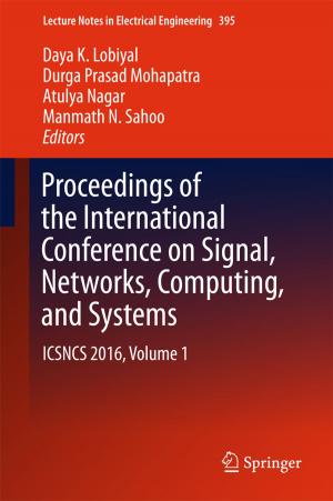 Cover of the book Proceedings of the International Conference on Signal, Networks, Computing, and Systems by K. Subramanya Sastry