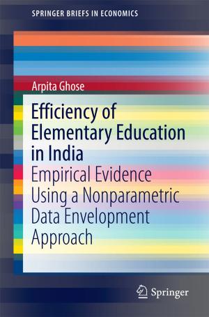 Cover of the book Efficiency of Elementary Education in India by 