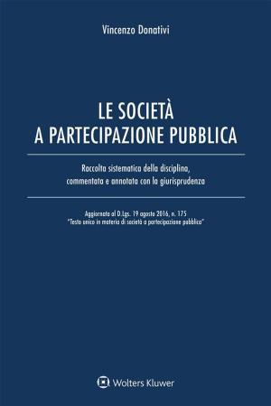 Book cover of Le società a partecipazione pubblica