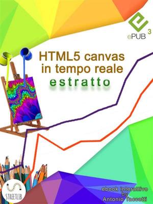 Cover of HTML5 canvas in tempo reale (estratto)