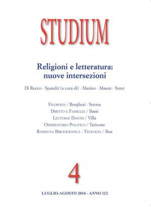 Book cover of Studium - religioni e letteratura: nuove intersezioni