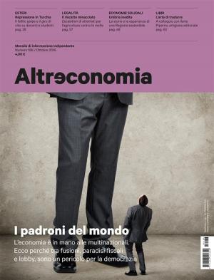 Cover of Altreconomia 186 - Ottobre 2016