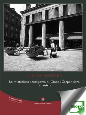 Book cover of La misteriosa scomparsa di Gianni Carpentiere, ebanista