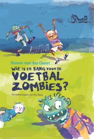 Cover of the book Wie is er bang voor de voetbalzombies? by Bram Dehouck