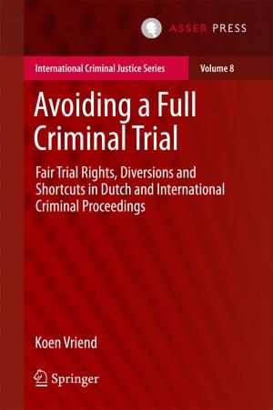 Cover of the book Avoiding a Full Criminal Trial by Emanuela Fronza